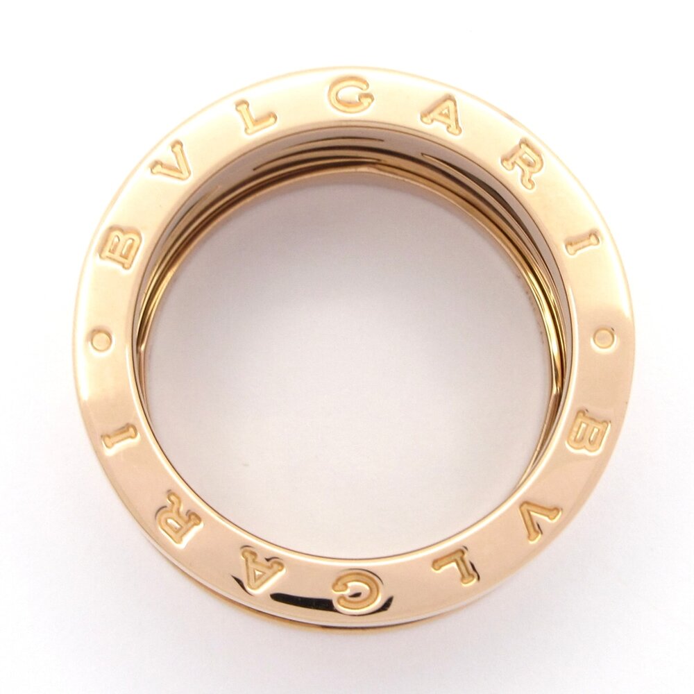 Bvlgari B-zero1 / B.zero1 Design Legend Ring 356033 18K Rose Gold Black Ceramic - Picture 4 of 7